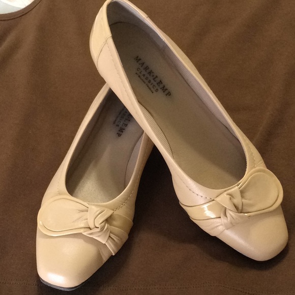 Mark + Lemp Shoes - Camel colored Mark+Lemp classic wedge shoes- 6.5 M
